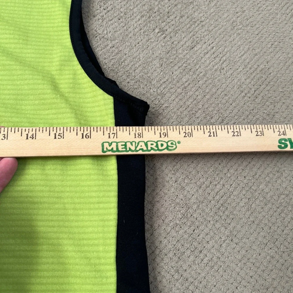 Vintage 2000s Patagonia R1 Polartec Regulator Fleece Vest Lime Green Black S
